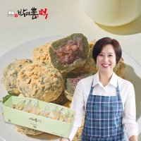 박미선떡 착한 밥알쑥 찹쌀떡 55g x 7개입 x 3 개별포장