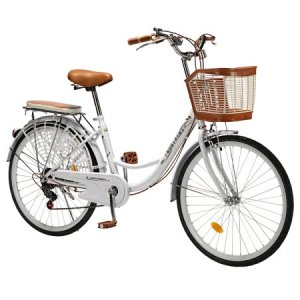 상하이 피닉스 자전거 부품 유한 회사 남녀 성인 경 -26인치 단일 속도 싱글 스피드 하이 매치-베이지