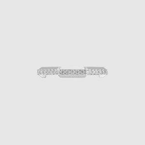 GUCCI 구찌 링크 투 러브 18k 다이아몬드 반지