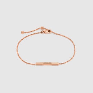 GUCCI 구찌 링크 투 러브 바 팔찌 18k 골드