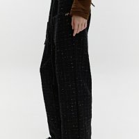 소프트서울 GLOW STRING TWEED PANTS