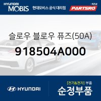 현대모비스 순정 슬로우 블로우 퓨즈(50A) (918504A000) 베르나, 아반떼XD, 아반떼HD, 클릭, I30/I30CW, 그랜드 스타렉스, 베라크루즈, 투싼, 베르나 하이브