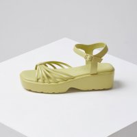 [아카이브앱크] Knotted platform sandal(Champagne)