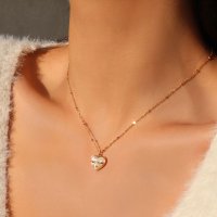 태연 아이브 리즈 holiday heart necklace 앵브록스 태연 114258