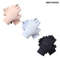 웨스트우드 WESTWOOD 여름 초 여성 여름 아이스 쿨 커프스 냉감 반장갑 pt 라이트네이비 S 스몰사이즈 WM2WTGH408