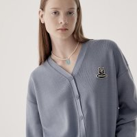 매치글로브 V-NECK BASIC KNIT CARDIGAN SKYBLUE