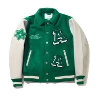 악셀아리가토 AXEL ARIGATO Illusion Varsity Jacket KBL 일루전 바시티 자켓 A0543007