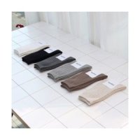 SUPERBASIC 1310 남녀공용 와이드 골지 양말 5팩 6색상 Mono Rib Socks 5P