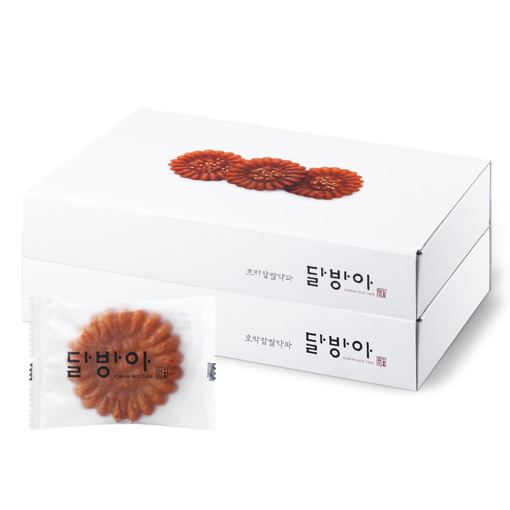 달방아 호박찹쌀약과