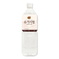 푸드웰 리치스 슈가시럽 1 5L 업소용 설탕시럽 카페재료 수플레 팬케이크