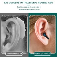 보청기 충전식 보청기 블루투스 앱 제어 고출력 청각 장애인을 위한 손실 aparelho auditivo