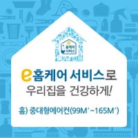 [e홈케어] 중대형에어컨(99m&sup2;~165m&sup2;)