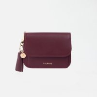 Dijon Round Card Wallet burgundy-살랑 N301R