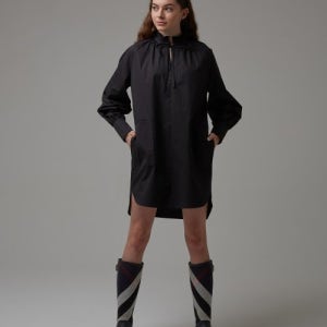 [일로일] frill collar mini dress - black IL0FOP001