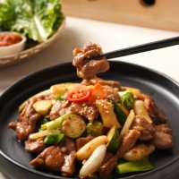 우리농 국내산 춘천 간장닭갈비 1kg 1팩 + 떡사리1팩 /닭어깨살