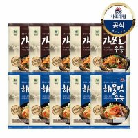 사조대림 대림선 가쓰오우동 229 4g x5개 해물맛우동 212g x5개