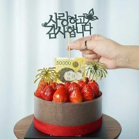 차렌시아 돈 나오는 케이크 뽑는 용돈 박스 반전 돈티슈 만들기 DIY세트