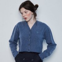 LUVISTRUE 러브이즈트루 IN CROP KNIT CARDIGANBLUE