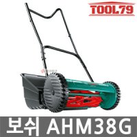 보쉬 보쉬 수동 잔디깎이 35L 절단너비 절단높이 15-50mm 제초 예초 모아기 AHM38G