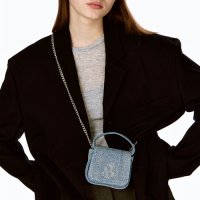 필인더블랭크 Vintage Denim Micro Bag