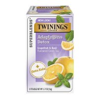 Twinings 트와이닝 Adaptogens 자몽 바질맛 녹차 18 티백 0 95oz 27 g