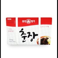 영화식품 중찬명가 춘장 중찬명가 사자표 14KG