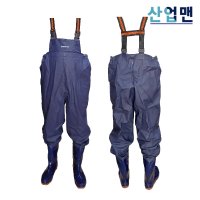 수입 체스타 가슴장화 에반스 PVC 선상 해루질 낚시장화