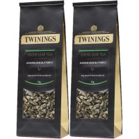 Twinings Jasmine Jade Butterfly Loose Leaf Tea 트와이닝 자스민향 녹차 75g 2팩 0g 1개