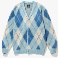 일본 니들스 모헤어 가디건 아가일 라이트 NEEDLES MOHAIR CARDIGAN Argyle