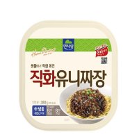 직화유니짜장 면사랑 380G X 18