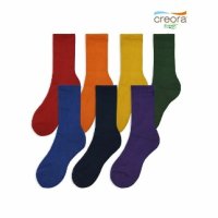 MUSINSA STANDARD 크루 삭스 7팩 레인보우 CREW SOCKS RAINBOW 293314