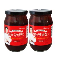 백종원 만능 양념장 소스 500g x 2개