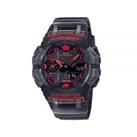 카시오 G-Shock 남성용 투명 아날로그-디지털 시계 투명 GAB001G-1A