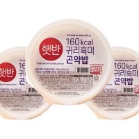 CJ 햇반귀리흑미곤약밥150g 24개