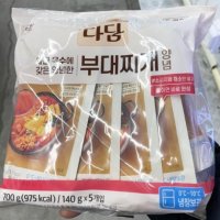 CJ 씨제이 다담 부대찌개 양념 140g x 5입