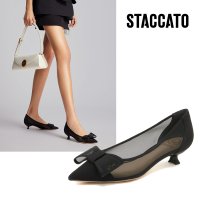 STACCATO 스타카토 여성 펌프스 MANGSAHEEL9 23SBLK