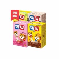 동서 제티 20T 쵸코렛맛 딸기맛 바나나맛 쿠키앤초코 총80T