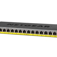 NETGEAR GS116LP PoE+16포트허브 스위칭허브 1000Mbps