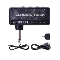 고출력 기타앰프 일렉 어쿠스틱 버스킹 공연용 VITOOS 기타 헤드폰 앰프 Amp 1/4 인치 플러그 3.5mm 잭 Aux  03 C