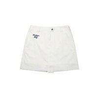 말본골프 미니 파우치 A라인 스커트 WOMAN Mini Pouch A-line Skirt M3122PSK34IVY