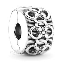 판도라 참 PANDORA FLOWER PATTERN CLIP CHARM 799316C00