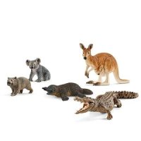 Schleich 호주 야생 동물 장난감 5피스 세트 만 3세 이상