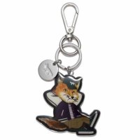 메종키츠네 DRESSED FOX KEYRING 드레스드 폭스 키링 KU06900AM1005-P480