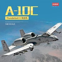 아카데미 12348 148 USAF 75th FS 플라잉 타이거스 -스케일 모델 키트 A-10C