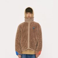 MILLET 밀레 SHAGGY FLEECE ZIP-UP JACKET ZMQFJ903