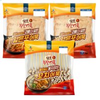 CJ 삼호어묵 얇은포 부산어묵 1kg x2개 꼬치어묵 600g