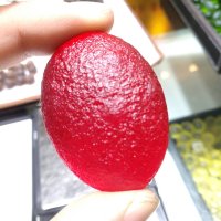 RED GEM MOLDAVITE 운석 충격 유리 체코 52g