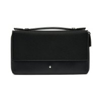 몽블랑 해외몽블랑남자클러치백가방70021204 Genuine MONTBLANC Night Flight Travel Clutch Bag Leather Purse Wa