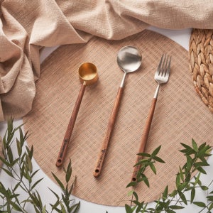 월넛 서빙스푼 포크 황동스쿱, 디그니처(DIGNITURE)