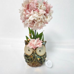 수국부엉이무드등 천일동안시들지않는생화 꽃선물 화이트데이, 기쁨플라워😊